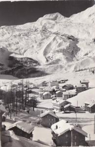 Switzerland Saas-Fee mit Aplhubel 1963 Photo