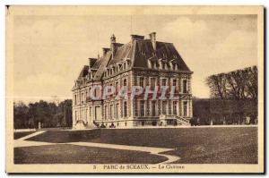 Old Postcard Sceaux Park Chateau