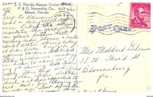 S.S. Florida  P&O steamship Line