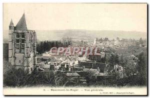 Old Postcard Beaumont Roger Vue Generale