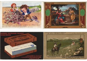 PC ADVERTISING COLLECTION 225 Vintage Postcards WITH BETTER (L4388)