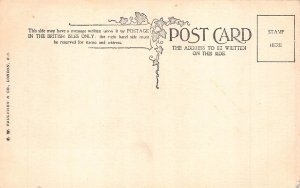 A034 England Chiddingstone Kent cottages vintage postcard