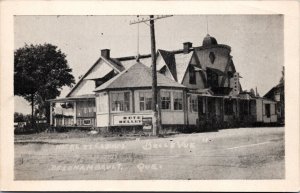 Postcard CAN Quebec Deschambault Hotel Bellevue