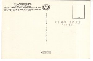 Hollywood Bowl, California