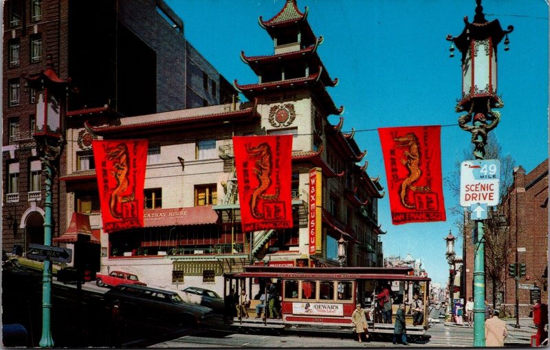 USA Grant Avenue California Street San Francisco Chinatown California 09.93