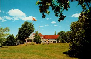 Canada New Brunswick Moncton Lakeside Golf & Country Club Showing Clubhouse a...