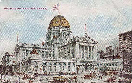 Illinois Chicago New Postoffice Building 1909