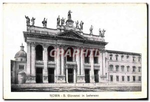 Old Postcard Roma S John Lateran