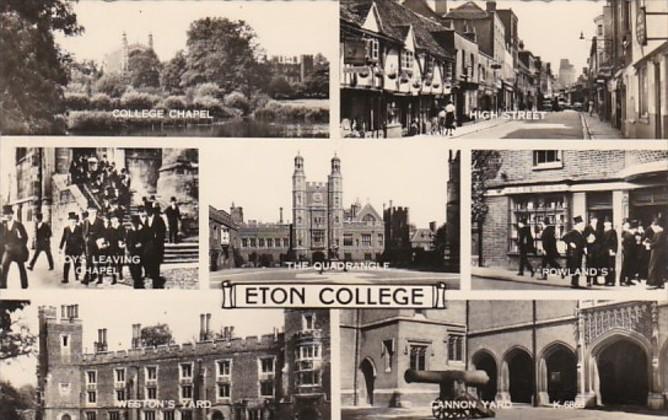 England Eton College High Street Cannon Yard Rowlands & More Photo