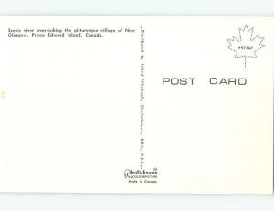 Unused Pre-1980 TOWN VIEW SCENE New Glasgow Prince Edward Island PE p8163