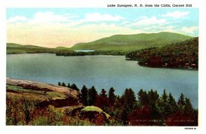 Postcard PANORAMIC SCENE Lake Sunapee New Hampshire NH AQ7649