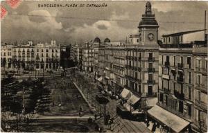 CPA Espagne Barcelona - Plaza de Cataluna (282362)