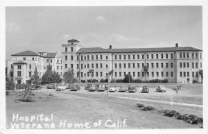 Yountville California~Hospital-Veterans Home of California~1940s RPPC Postcard