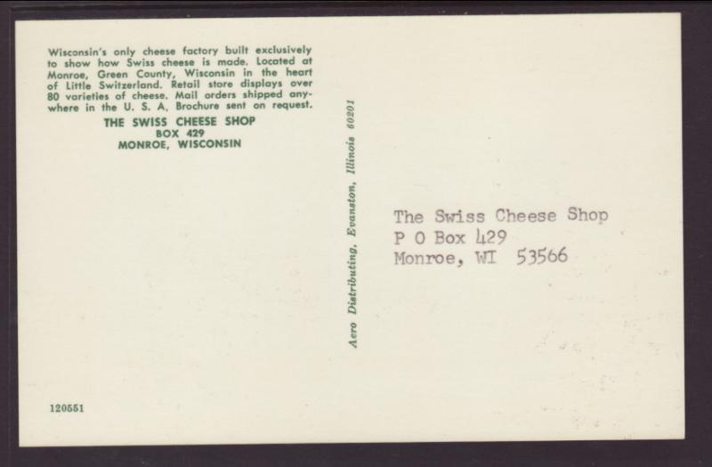 The Swiss Cheese Shop,Monroe,WI