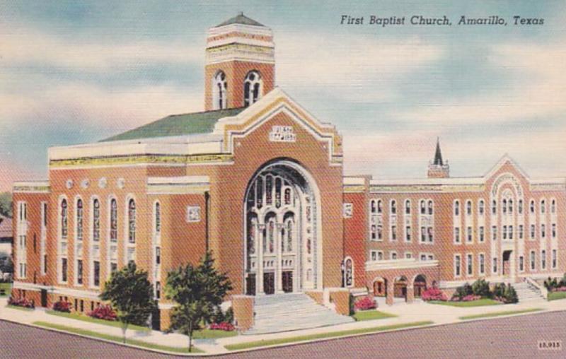 Texas Amarillo First Baptist Church