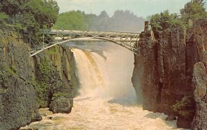 Greatest Falls of The Passaic River Paterson, New Jersey NJ
