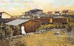 Boqueron Cuba Guantanamo Bay Eastern Railroad Vintage Postcard KK344 