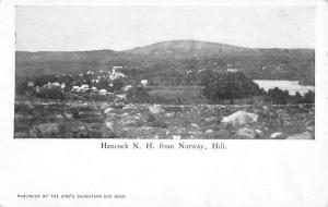 Hancock New Hampshire Norway Hill Birdseye View Antique Postcard K83964