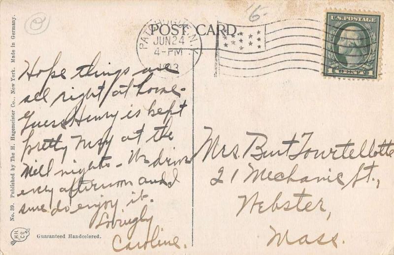 Patchogue Long Island NY Wilmott Grammar School Antique Postcard K27984