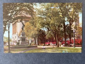 Madison Square Savannah GA Chrome Postcard H1184092422