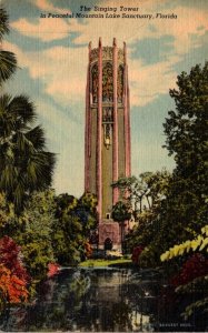 Florida Lake Wales The Singing Tower 1952 Curteich