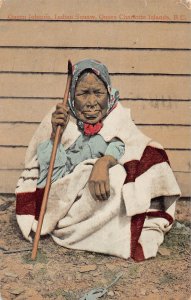 J73/ Native American Indian Postcard c1910 Queen Charlotte Islands 257