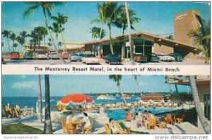 Florida Miami Beach The Monterrey Resort Motel 1956