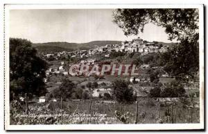 Cagnes sur Mer - The Old Village - View taken Collettes - Old Postcard