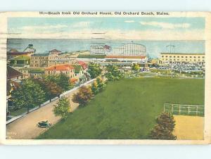 W-Border ROLLERCOASTER AT BEACH Old Orchard Beach Maine ME M7964