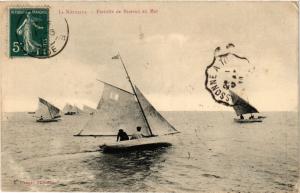 CPA La Nouvelle - Fottille de Bateaux en Mer (256107)