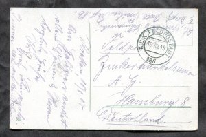 dc363 - KRAKOW Poland 1915 Castle. WW1 Austria KuK Fieldpost. Soldier's Mail