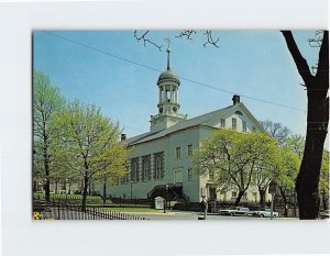 Postcard The Central Moravian Church Historic Bethlehem Pennsylvania USA