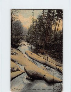 Postcard The Old Man's Foot, Franconia Notch, White Mountains, New Hampshire