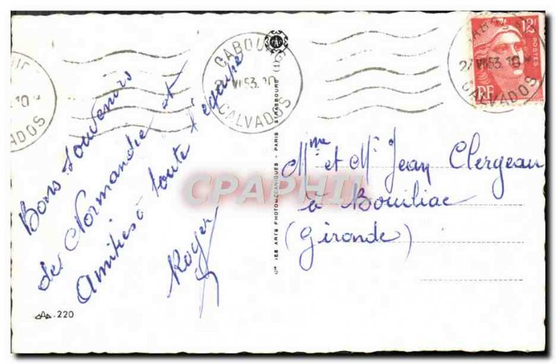 Postcard Moderne Cabourg