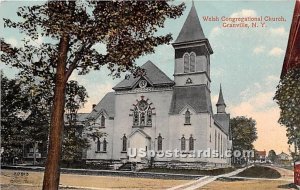 Welsh Congregational Church - Granville, New York NY  