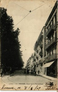 CPA Loire ROANNE Cours de la République (984565)