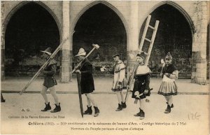 CPA ORLÉANS Fetes de Jeanne d'Arc 1912 Hommes du Peuple (608808)