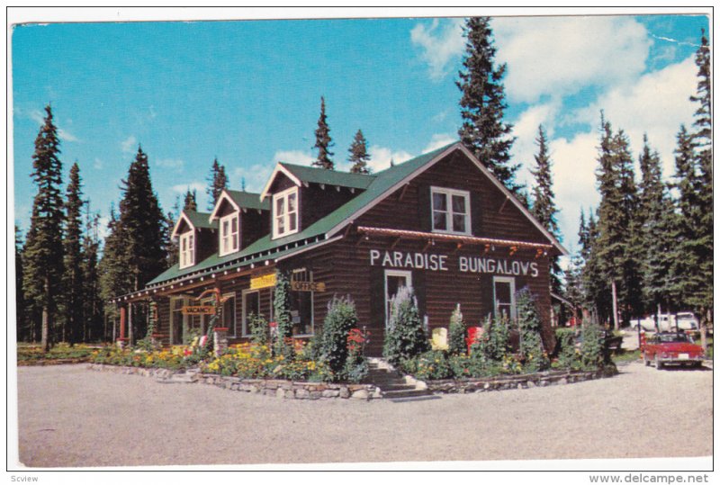 Paradise Lodge & Bungalows, Lake Louise, Alberta, Canada, 40-60s