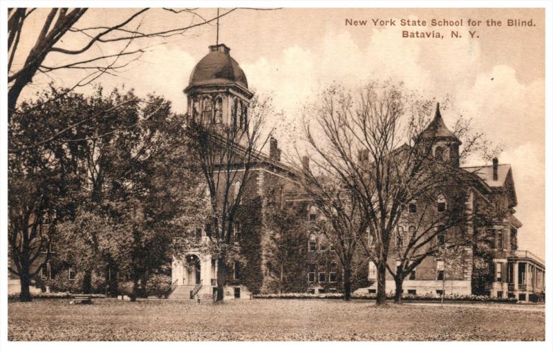 New York  Batavia   State School for the Blind