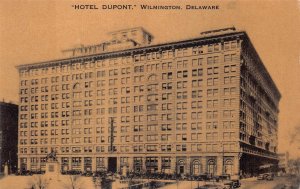 HOTEL DUPONT WILMINGTON DELAWARE POSTCARD (c. 1910)