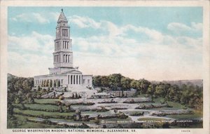 Virginia Alexandria George Washington Masonic National Memorial