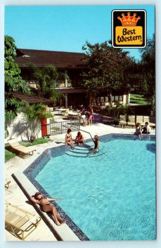 HOMESTEAD, Florida FL ~ Roadside BEST WESTERN HOMESTEAD Motor Inn 1970s Postcard
