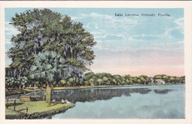 Florida Orlando Lake Lucerne