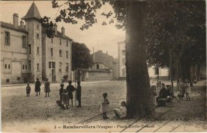 CPA RAMBERVILLERS - Place emite (119921)