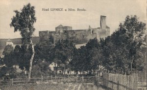 Czech Republic Lipnice Hrad Lipnice nad Sázavou 06.87