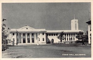 Zimbabwe Town Hall in Bulawayo vintage postcard