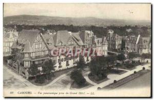 Old Postcard Cabourg Panoramic Grand Hotel Jack