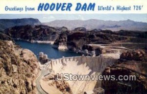 Hoover (Boulder) Dam, NV,     ;     Hoover (Boulder) Dam, Nevada  