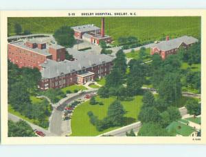 Unused Linen HOSPITAL SCENE Shelby North Carolina NC J9623