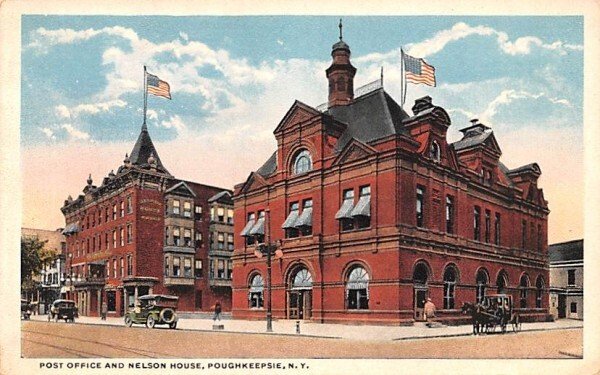 Post Office & Nelson House in Poughkeepsie, New York